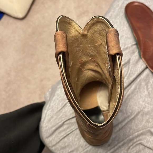 Mens size 9.5 cowboy boot - Picture 6 of 7